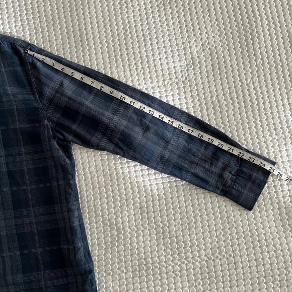 John Varvatos Linen-Cotton Blend Shirt - Picture 5 of 6